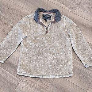 True Grit Unisex Sherpa Half-Zip Pullover Size Small